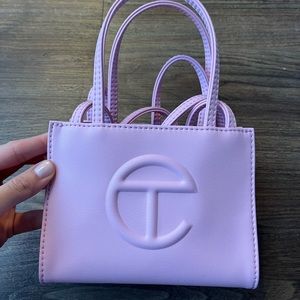 Small Telfar, Bubblegum Pink